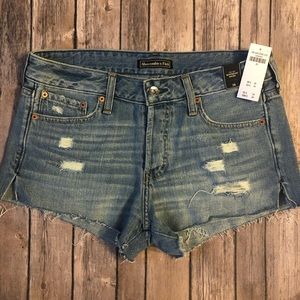 Abercrombie and Fitch Boyfriend Shorts- NWT